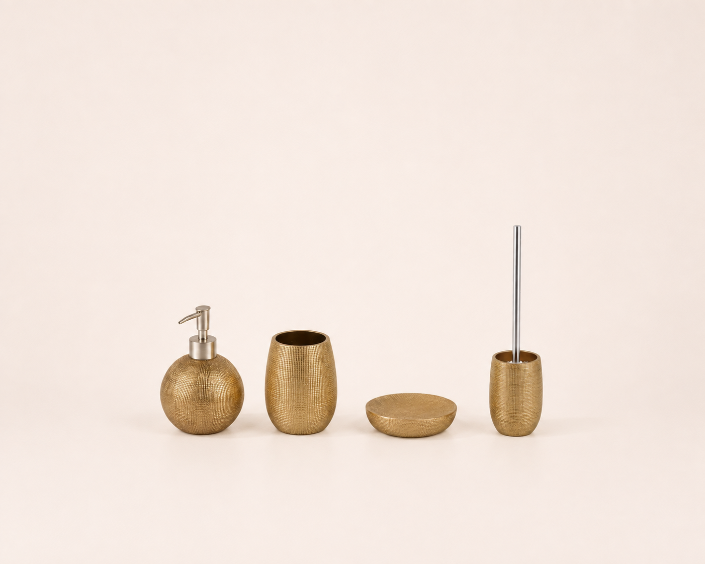 4 Accessoires de salle de bain - BRONZE - STARS SENSEA