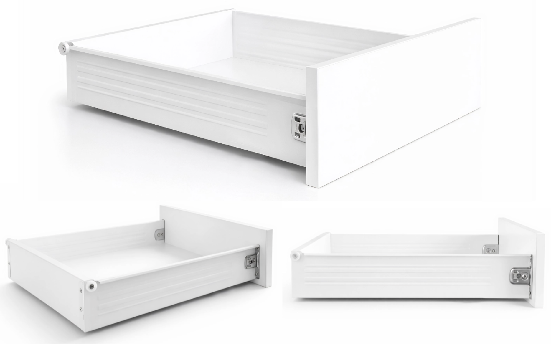 BELINI Cuisine Equipee Complete ITALIA 8 - 420 cm. Cuisine en L avec Plan de Travail, Blanc Mat miniature 4