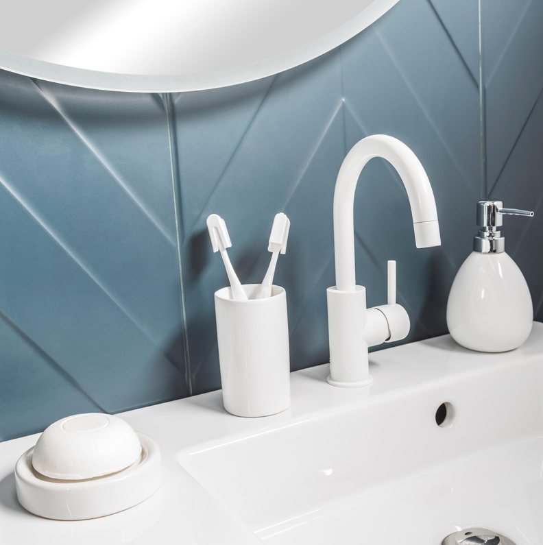 5 Accessoires de salle de bain - BLANC - ESSENTIAL SENSEA  miniature 5