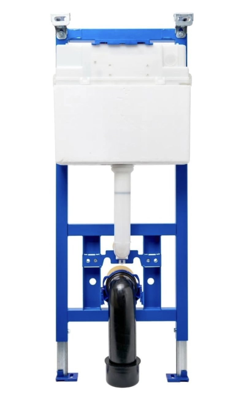 Pack WC bâti-support + WC suspendu sans bride Swiss Aqua Technologies avec abattant SoftClose + plaque miniature 6