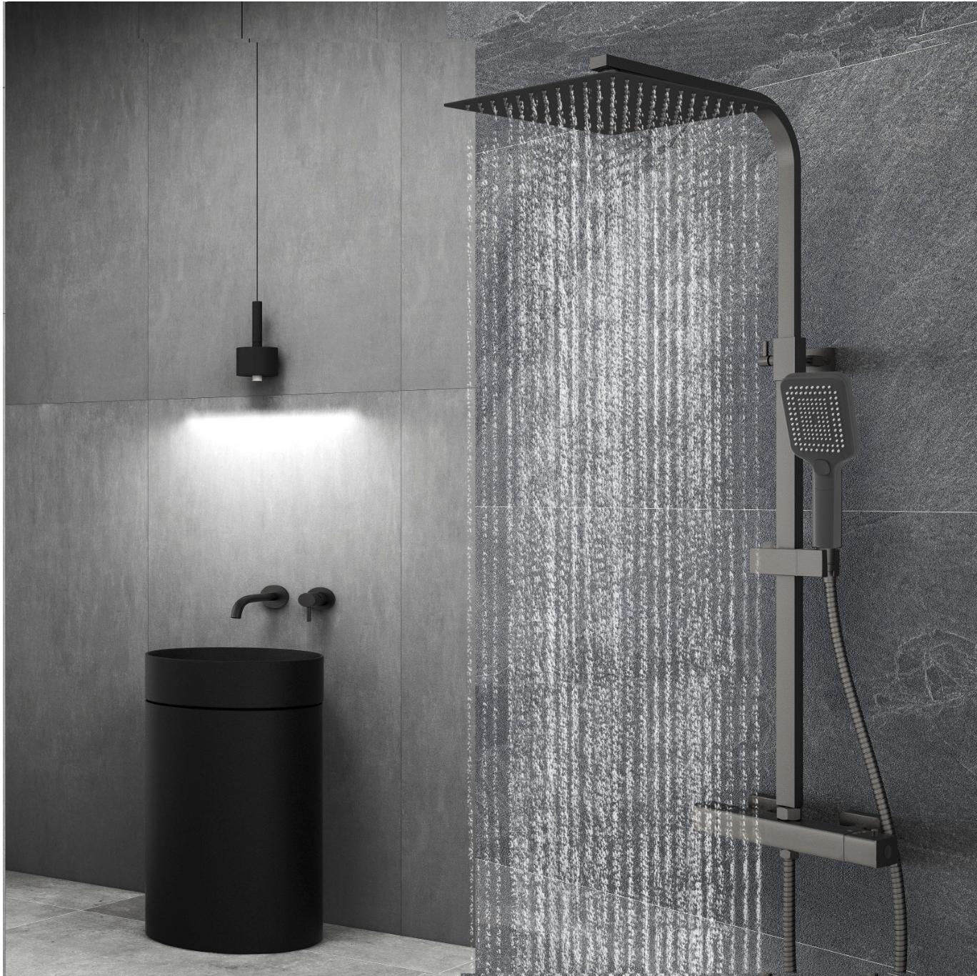 OCEAN Colonne de douche thermostatique — photo 1