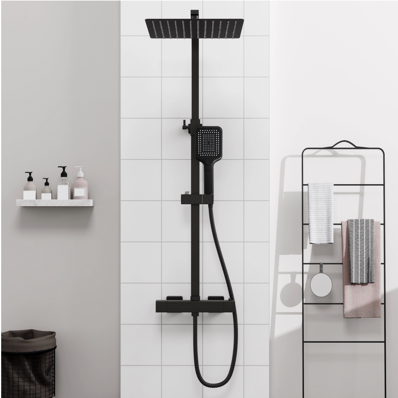 OCEAN Colonne de douche thermostatique miniature 2