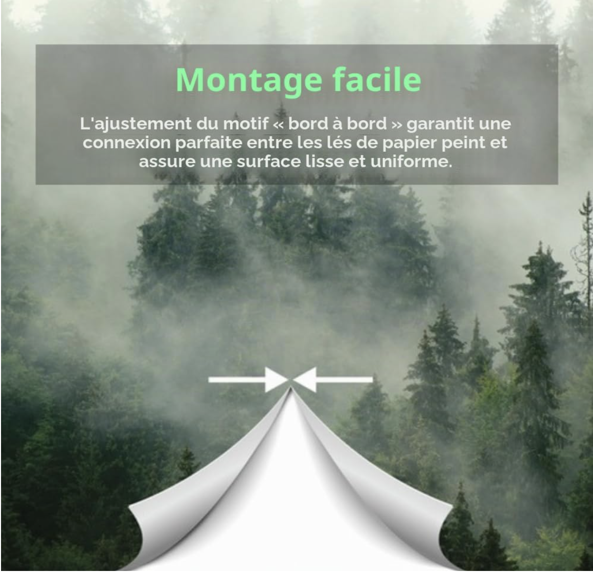 Papier peint photo intissé, Forêt, 350x250cm | Papier peint intissé de haute qualité, pour salon et chambre, revêtement mural, papier peint effet miniature 4